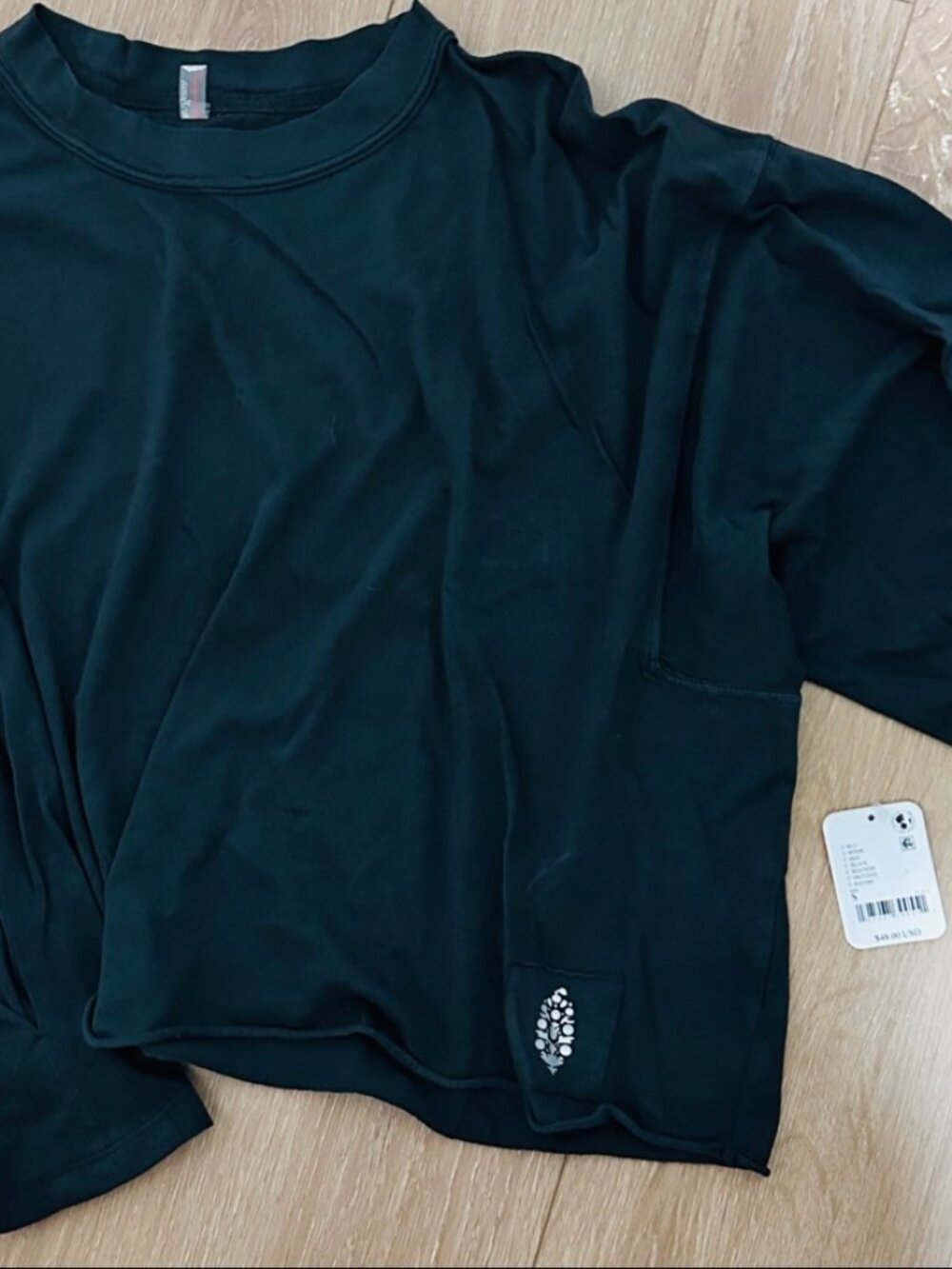 FP Movement Black Long Sleeve Top S